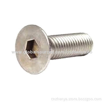 DIN7991 Hex Socket CSK Screw with Stainless Steel SS201, 304, 316New